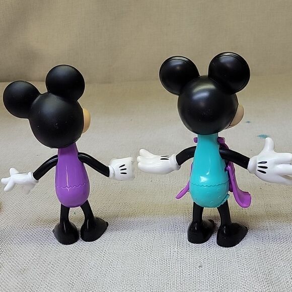 Disney Minnie Mouse Dress up dolls, instruments, finger puppet, ribbon - Picture 9 of 9